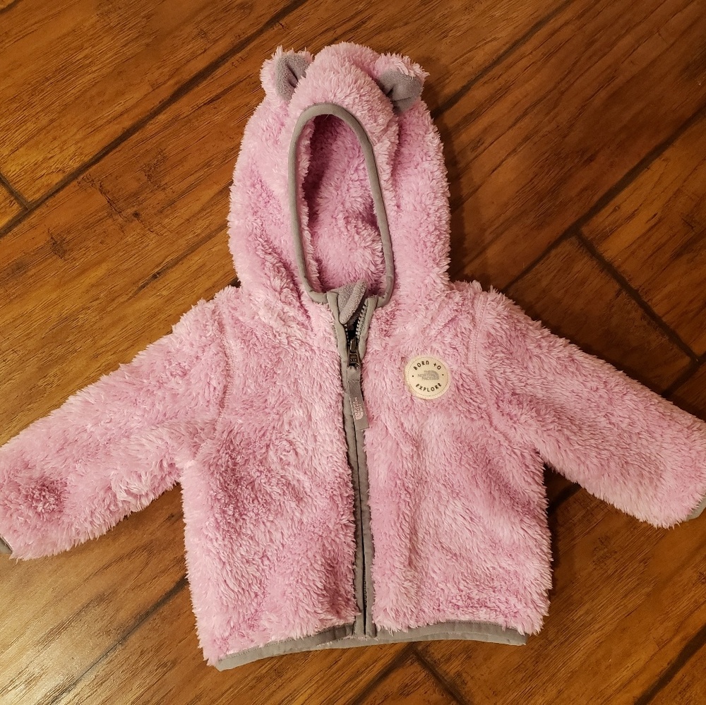 Infant girls 3-6 month North Face coat